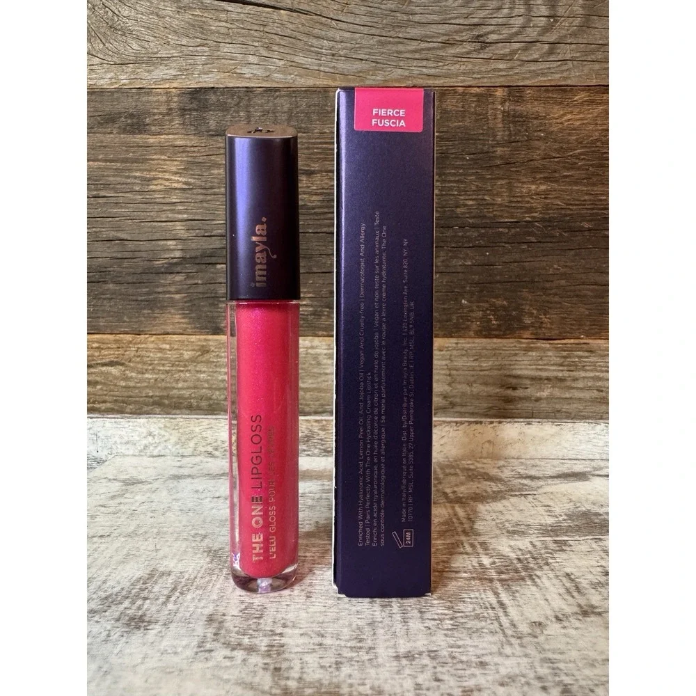 Imayla The One Shimmering Lipgloss Fierce Fuchsia 4.5ml‎ | New In Box